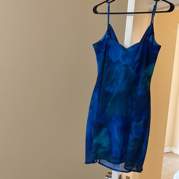 mini royal blue dress - Picture 4 of 8